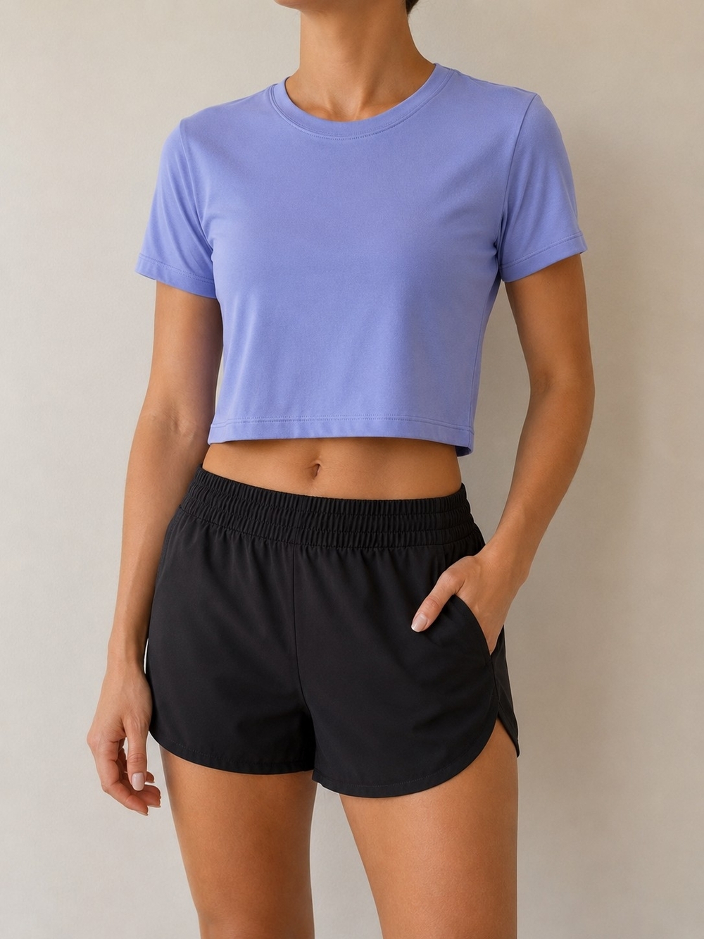 Patagonia Women’s Periwinkle Blue Crewneck T-Shirt Size M Short Sleeve Tee.